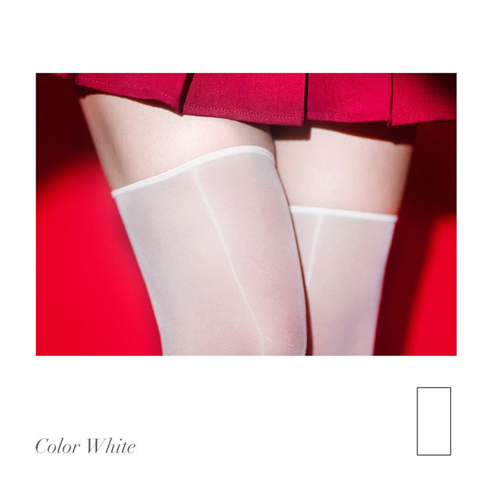 Silky Sheer Thigh High Stockings