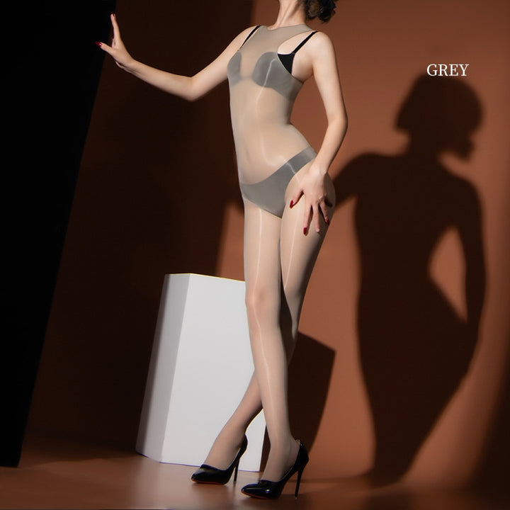 Liquid Glow Open Design Bodystocking
