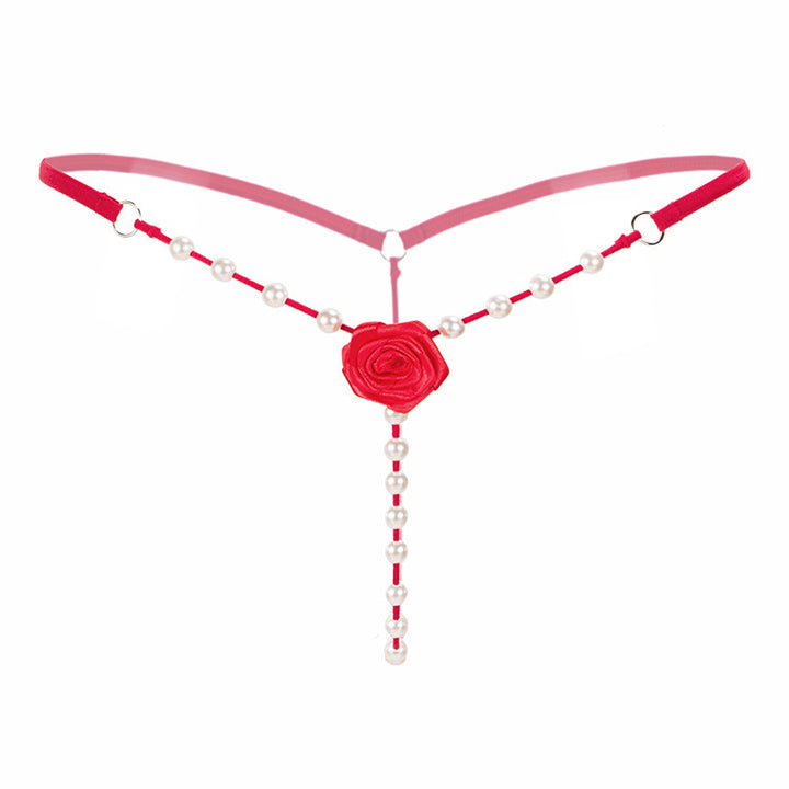 Rose Pearl Thong