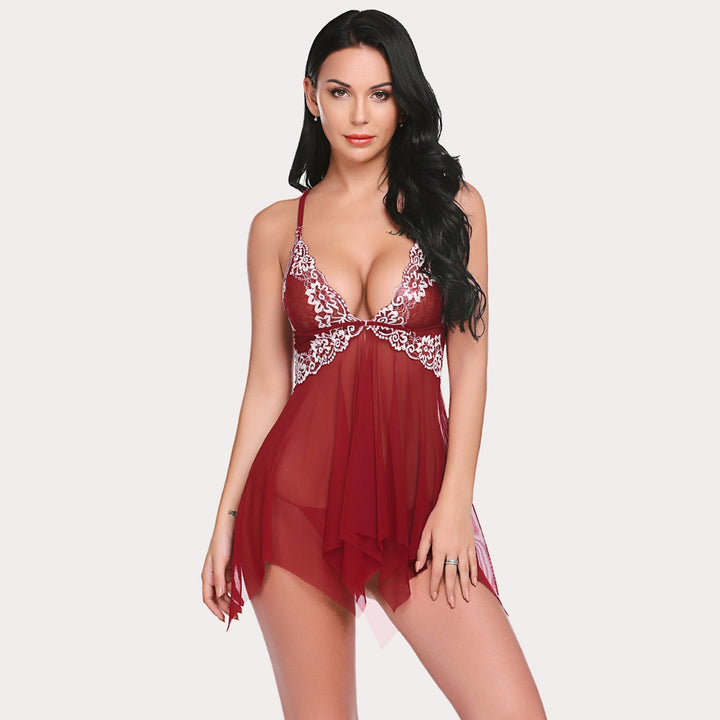 Lace Babydoll Lingerie Dress