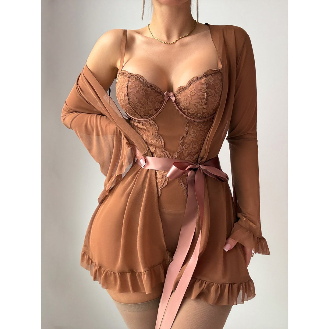 Lace Eclipse Three Piece Set