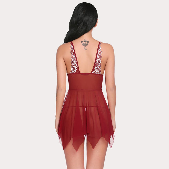Lace Babydoll Lingerie Dress