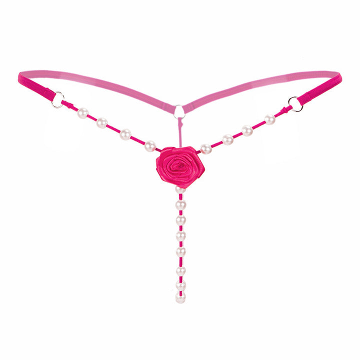 Rose Pearl Thong