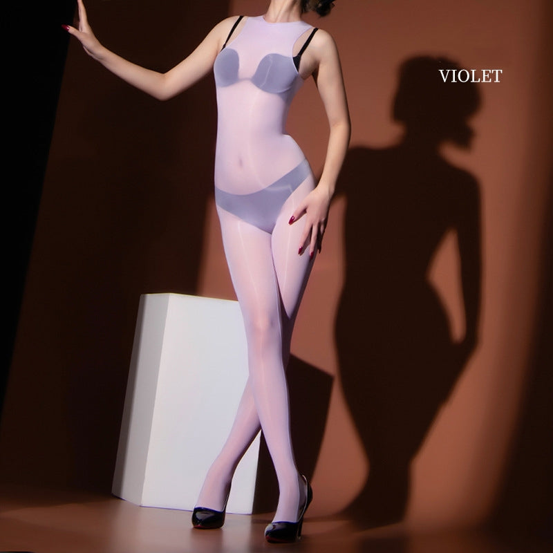 Liquid Glow Open Design Bodystocking