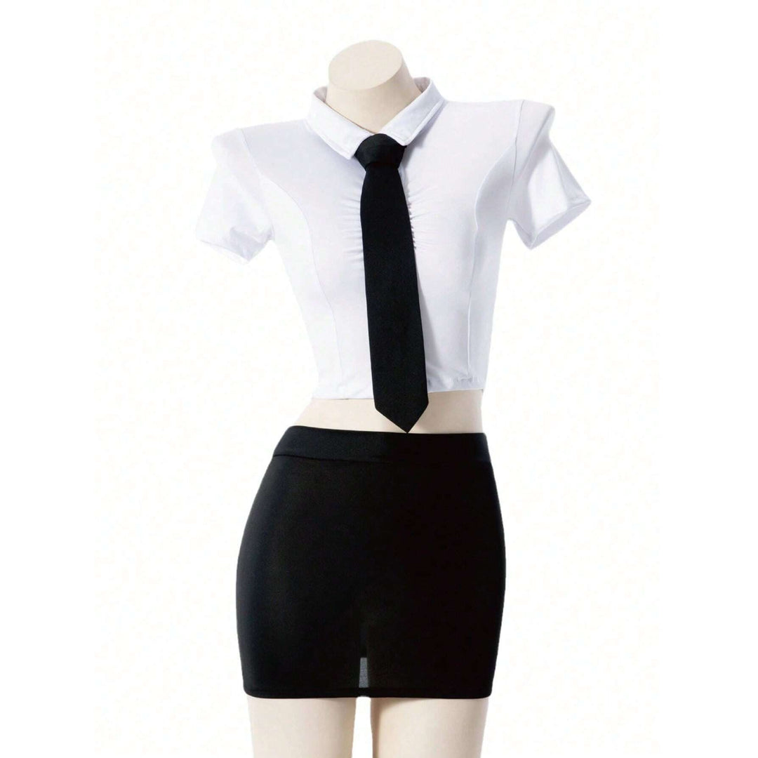 Secretary Muse Sculpted Skirt Set