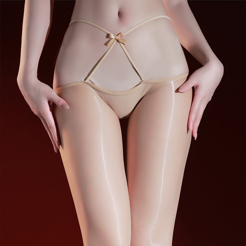 Aurora Glossy Strappy Bodystocking