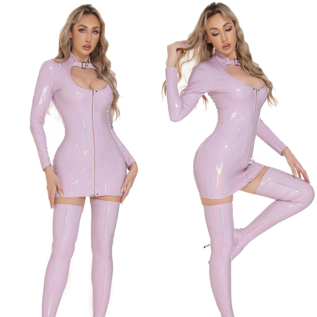 Hologloss Tight Fit Club Dress Set