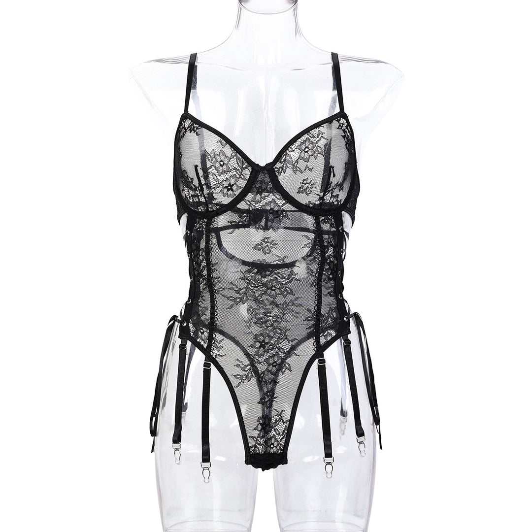 Whisper Lace Ribbon Bodysuit