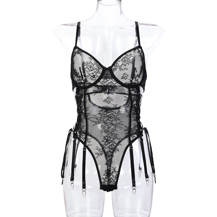 Whisper Lace Ribbon Bodysuit