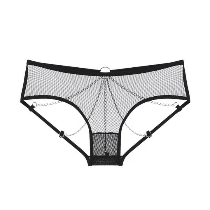Crotchless Chain Fishnet Panties