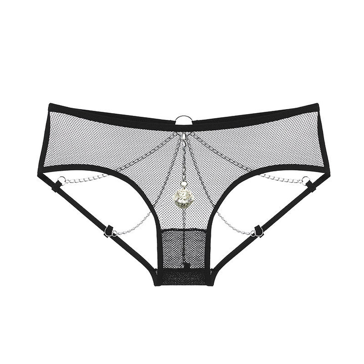Crotchless Chain Fishnet Panties