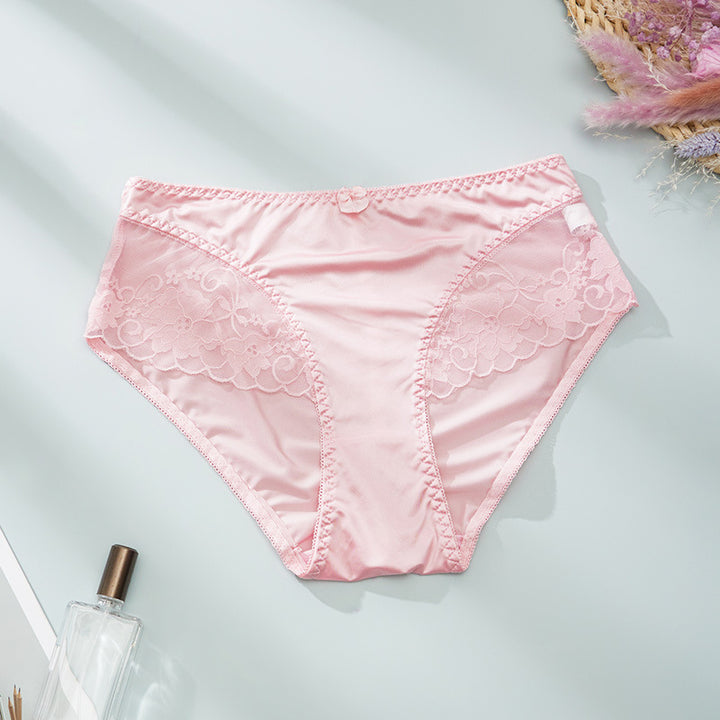 Satin Elegance Lace Panties