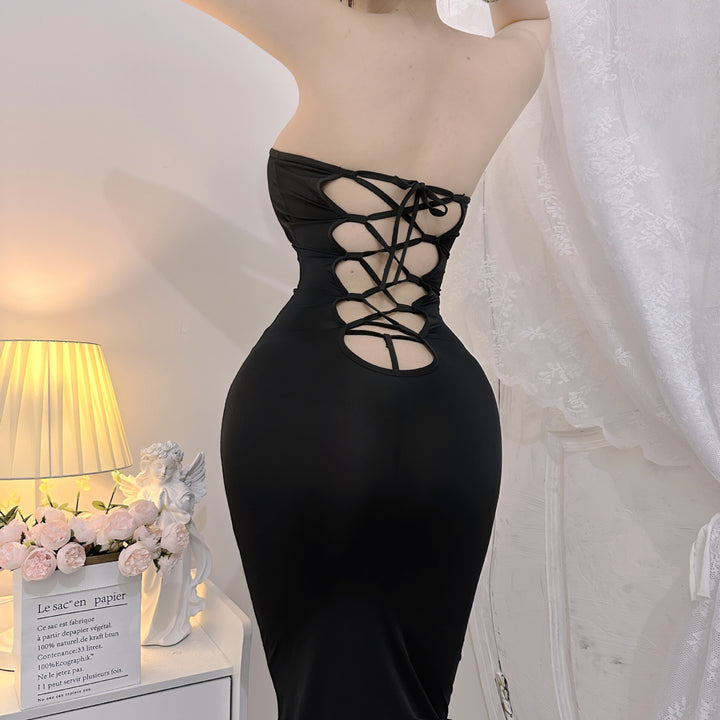 Eclipse Open Back Maxi Dress