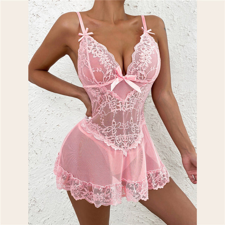 Lace Cami Nightdress Set