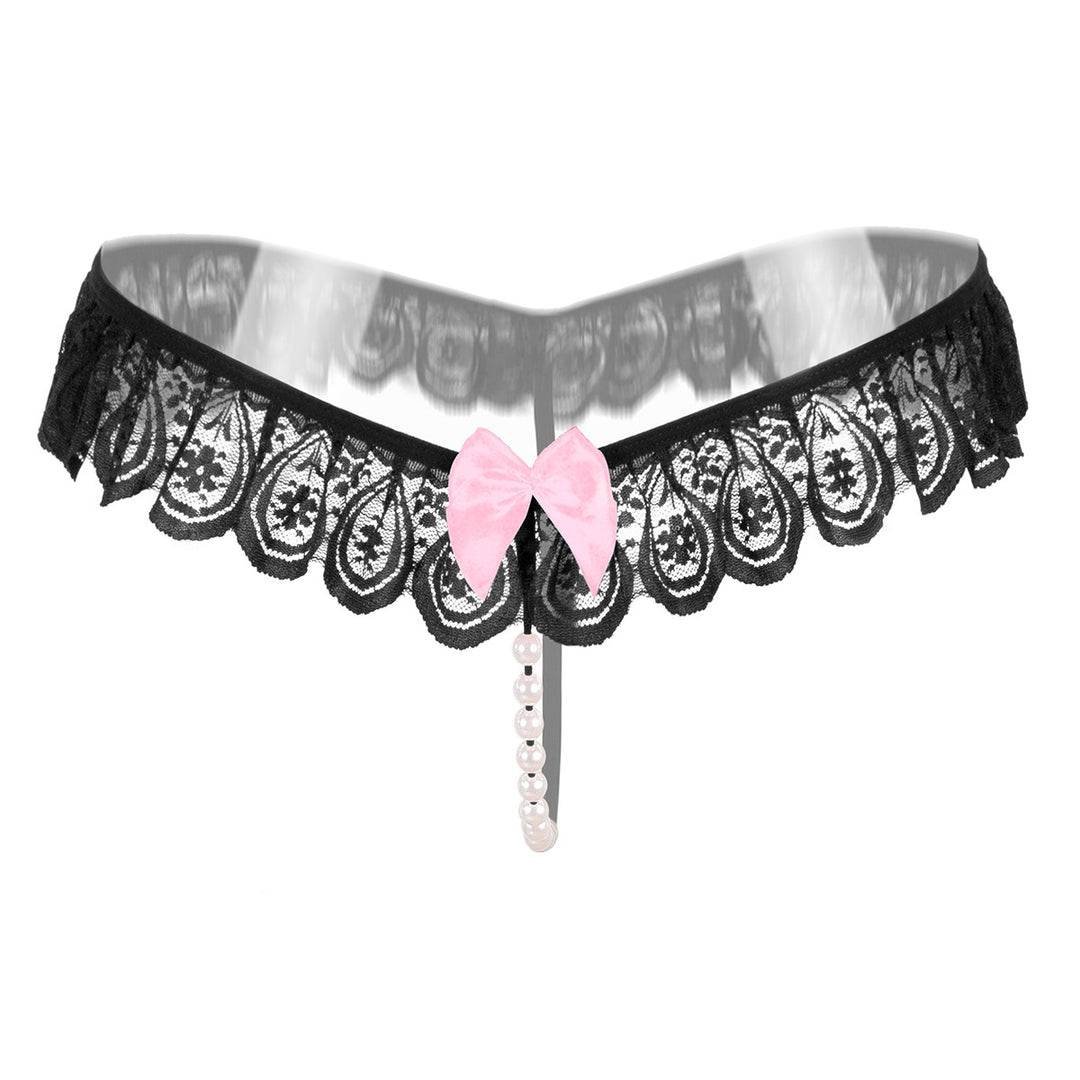 Pearl Allure Lace Thong Collection