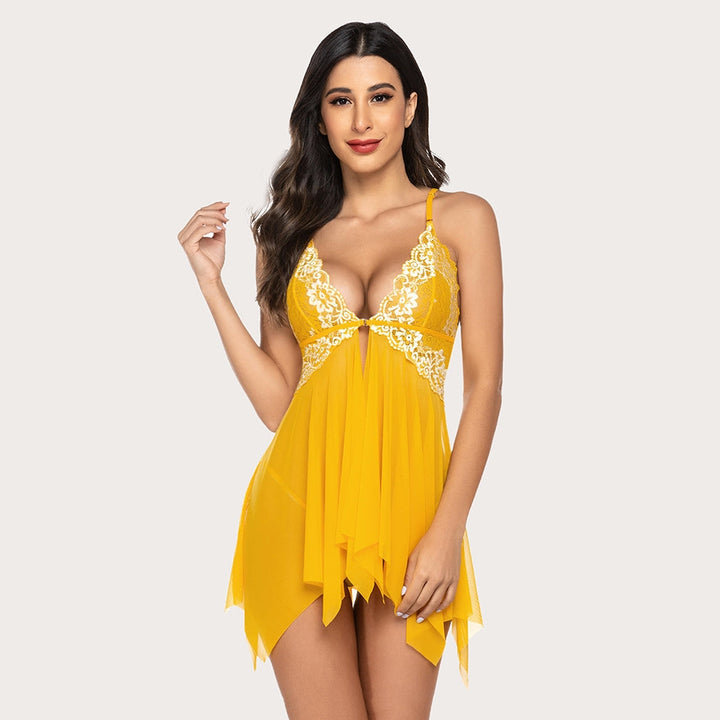 Lace Babydoll Lingerie Dress