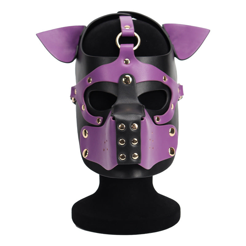 Dog Hood BDSM Roleplay Headgear
