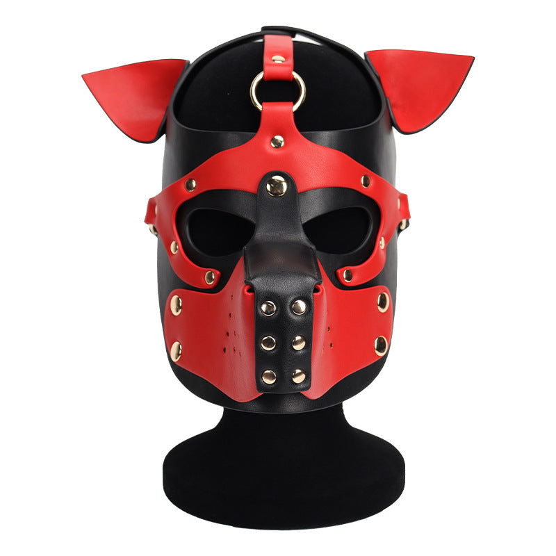 Dog Hood BDSM Roleplay Headgear
